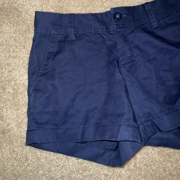 (Lizzy Pulitzer Dark Blue Callahan High Waist shorts size 2 - Picture 5 of 13